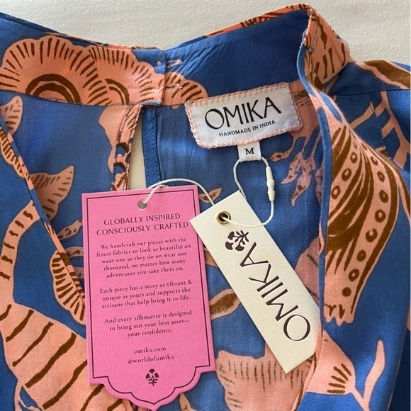 Omika Adele Dress in Sitara Azure - Picture 10 of 16